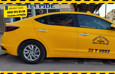 Isparta Davraz Taksi - Yan Görünüm